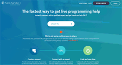 Desktop Screenshot of hackhands.com